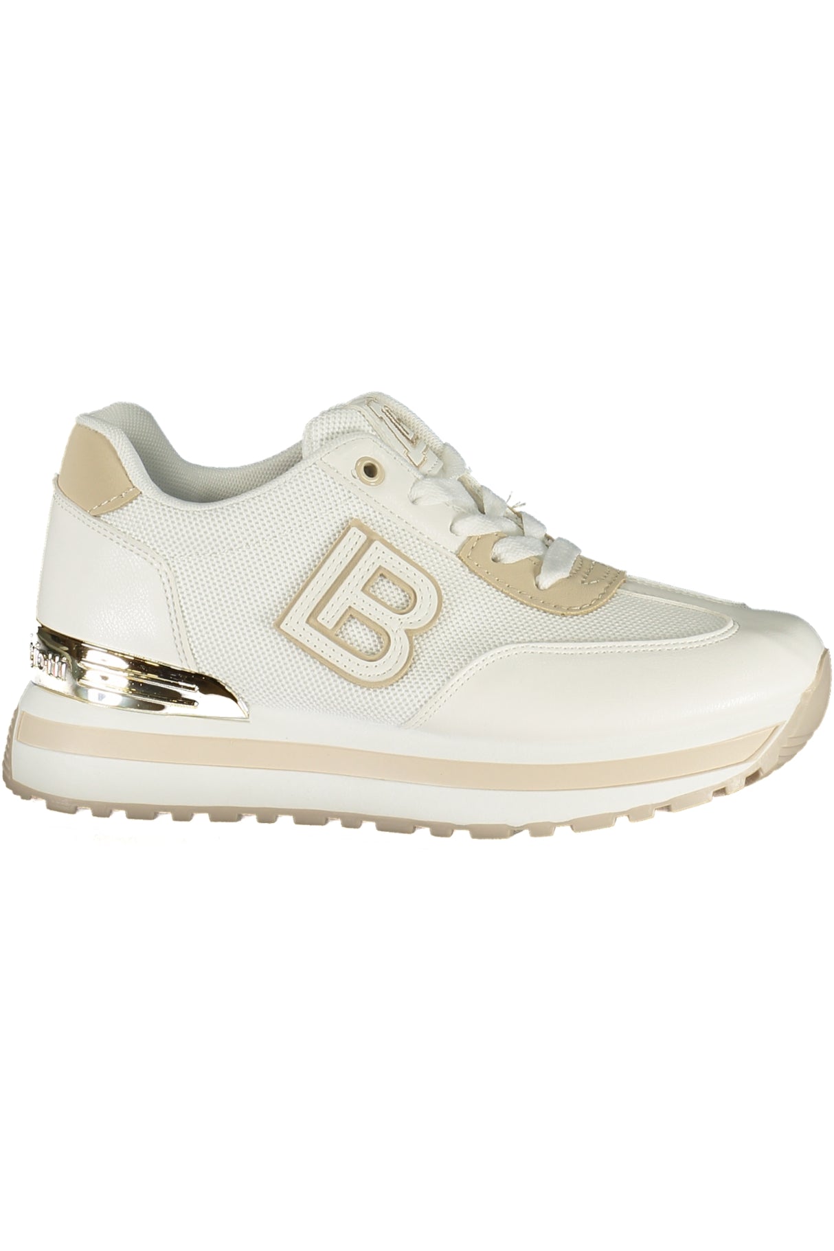 LAURA BIAGIOTTI WOMEN'S WHITE SPORTS SHOES