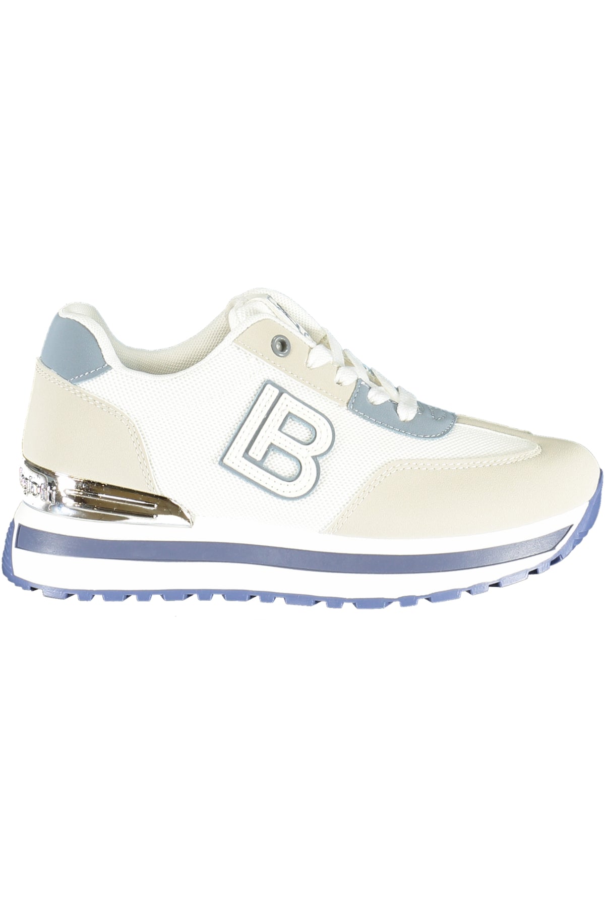 LAURA BIAGIOTTI WOMEN'S WHITE SPORTS SHOES