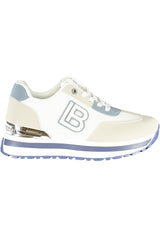 LAURA BIAGIOTTI WOMEN'S WHITE SPORTS SHOES