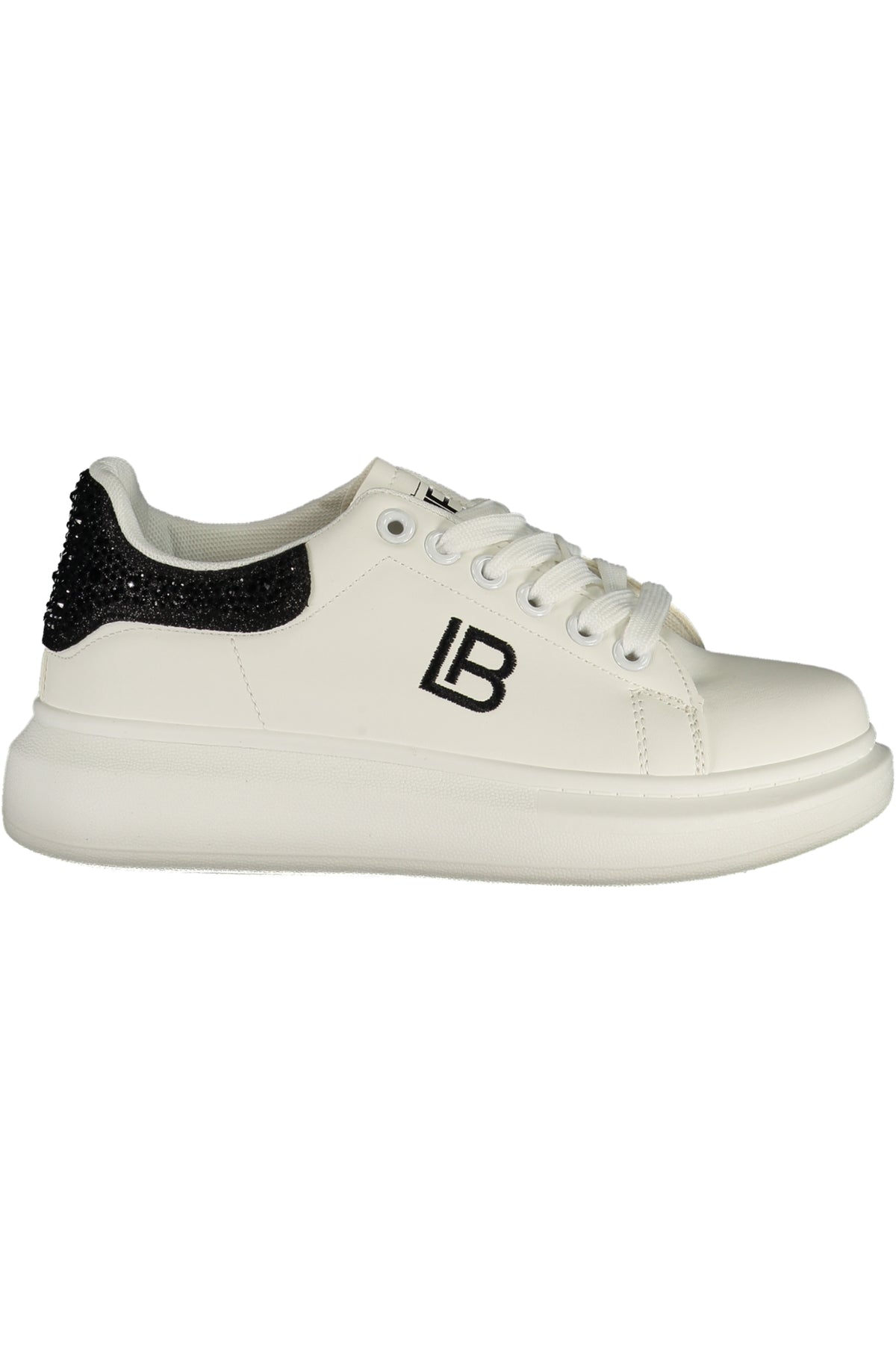 LAURA BIAGIOTTI WOMEN'S WHITE SPORTS SHOES