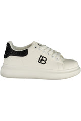LAURA BIAGIOTTI WOMEN'S WHITE SPORTS SHOES