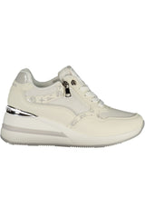 LAURA BIAGIOTTI WOMEN'S WHITE SPORTS SHOES