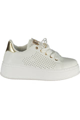 LAURA BIAGIOTTI WOMEN'S WHITE SPORTS SHOES