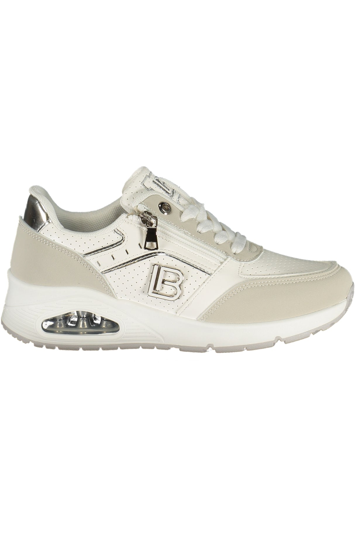 LAURA BIAGIOTTI WOMEN'S WHITE SPORTS SHOES