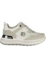 LAURA BIAGIOTTI WOMEN'S WHITE SPORTS SHOES