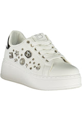 LAURA BIAGIOTTI WOMEN'S WHITE SPORTS SHOES