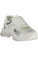 LAURA BIAGIOTTI WOMEN'S WHITE SPORTS SHOES