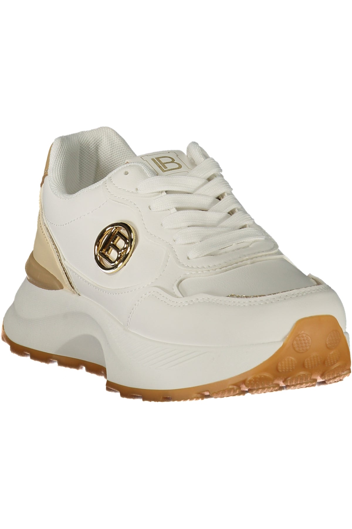 LAURA BIAGIOTTI WOMEN'S WHITE SPORTS SHOES
