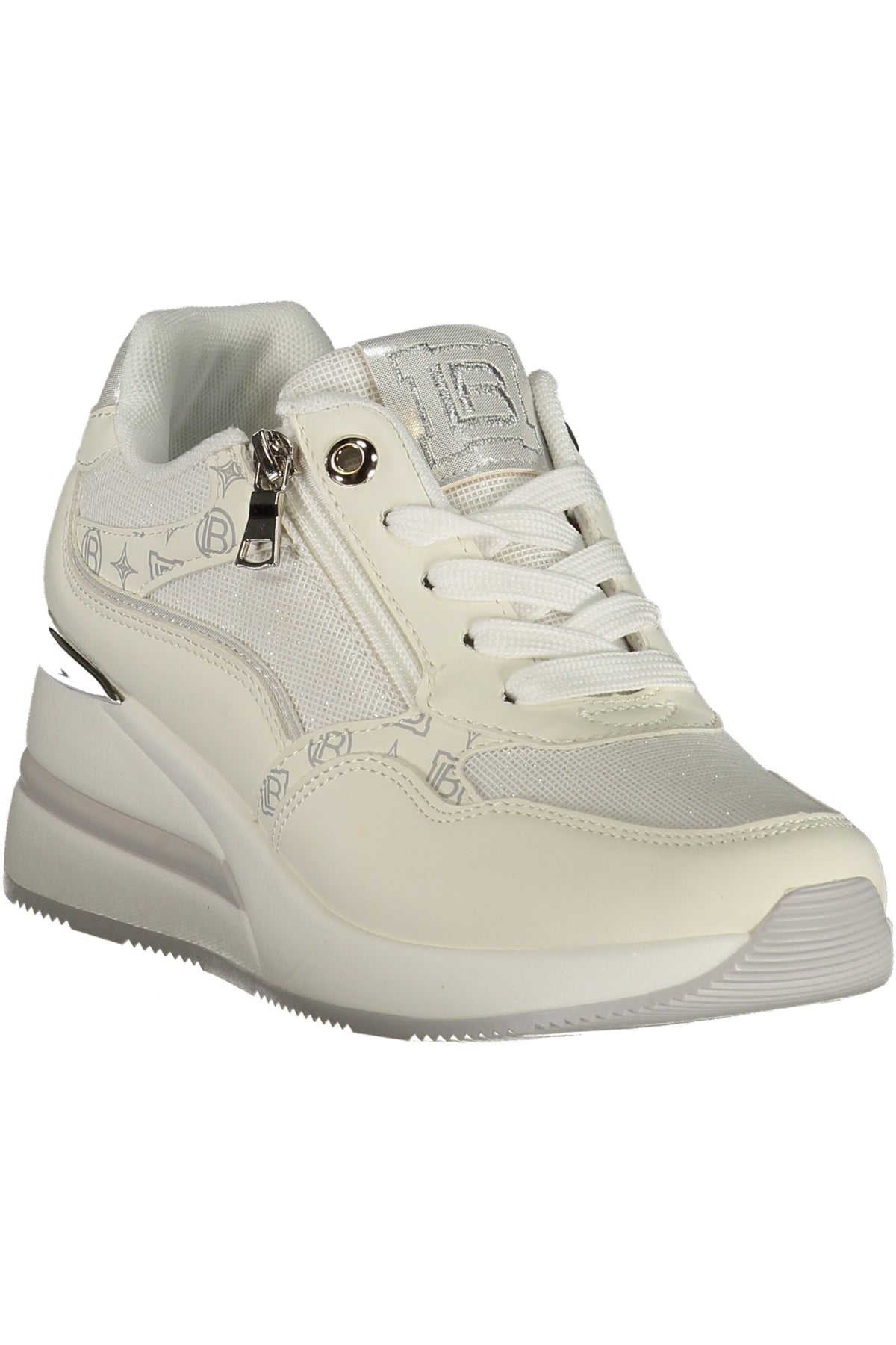LAURA BIAGIOTTI WOMEN'S WHITE SPORTS SHOES