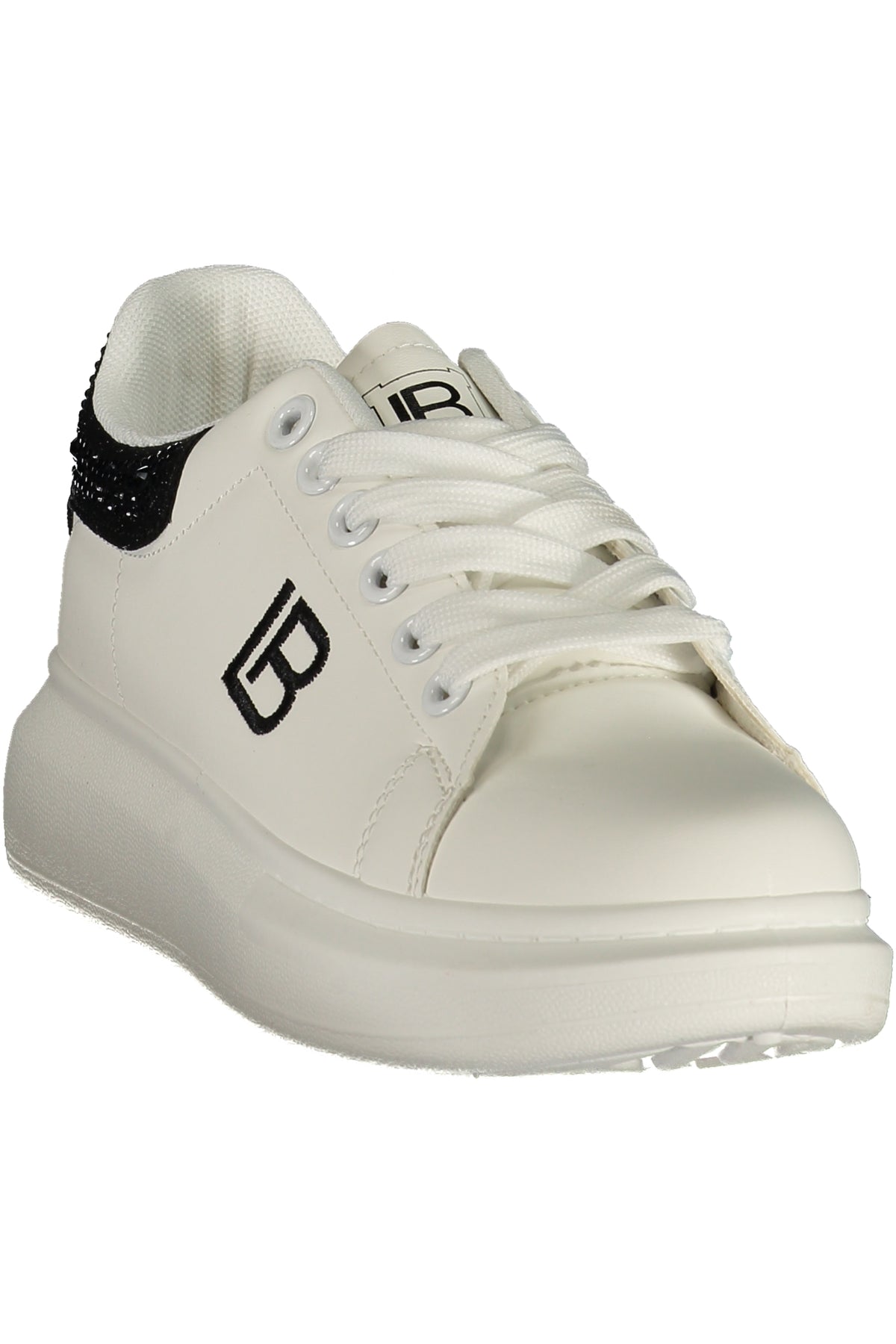 LAURA BIAGIOTTI WOMEN'S WHITE SPORTS SHOES