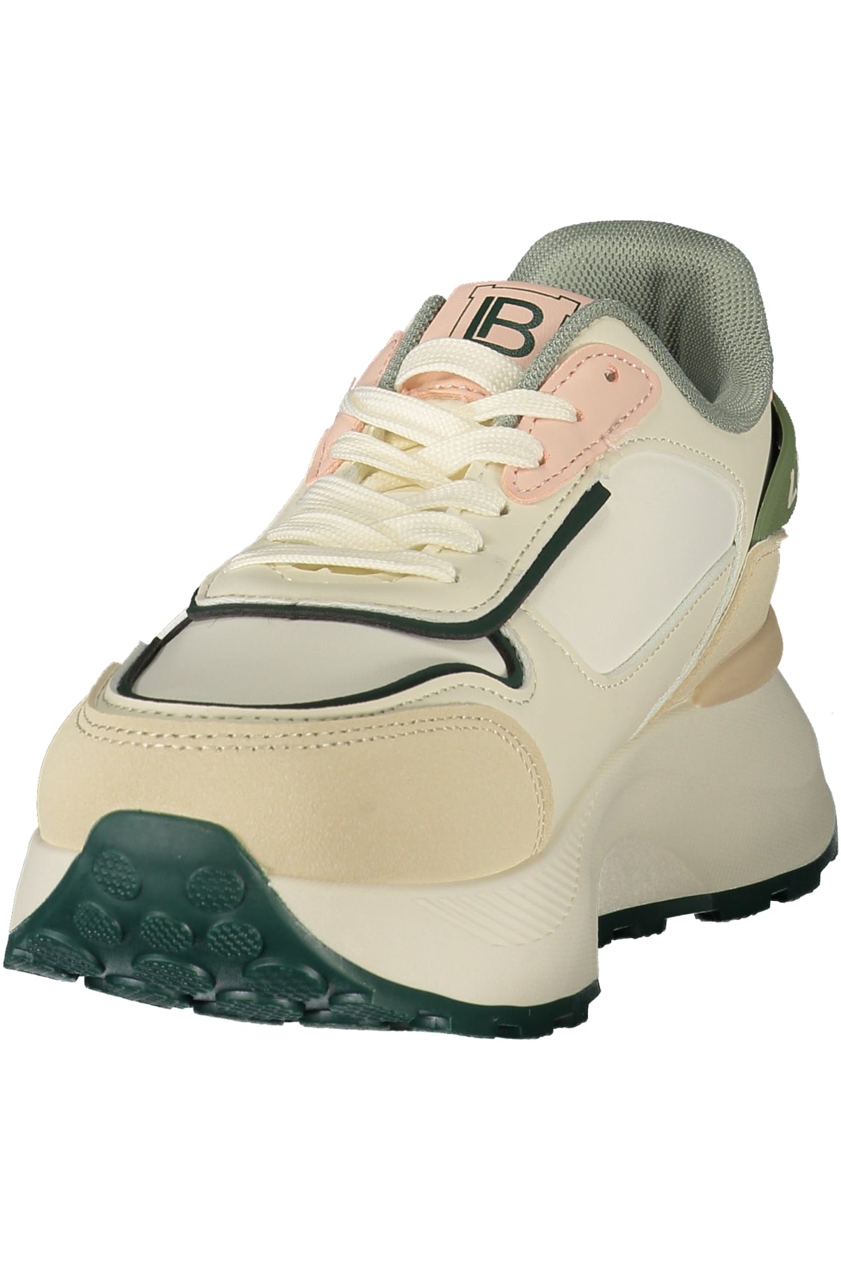 LAURA BIAGIOTTI WOMEN'S WHITE SPORTS SHOES