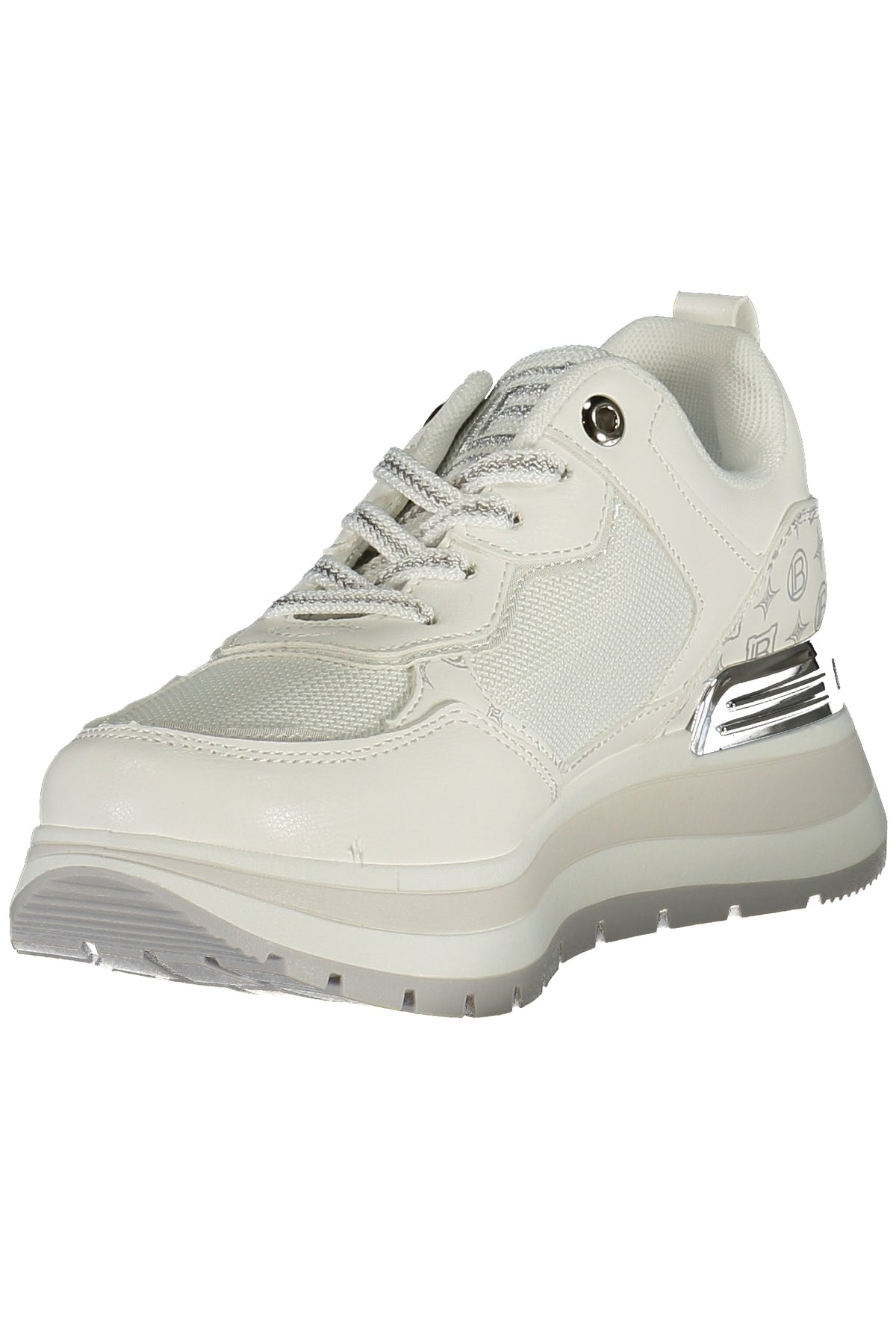 LAURA BIAGIOTTI WOMEN'S WHITE SPORTS SHOES