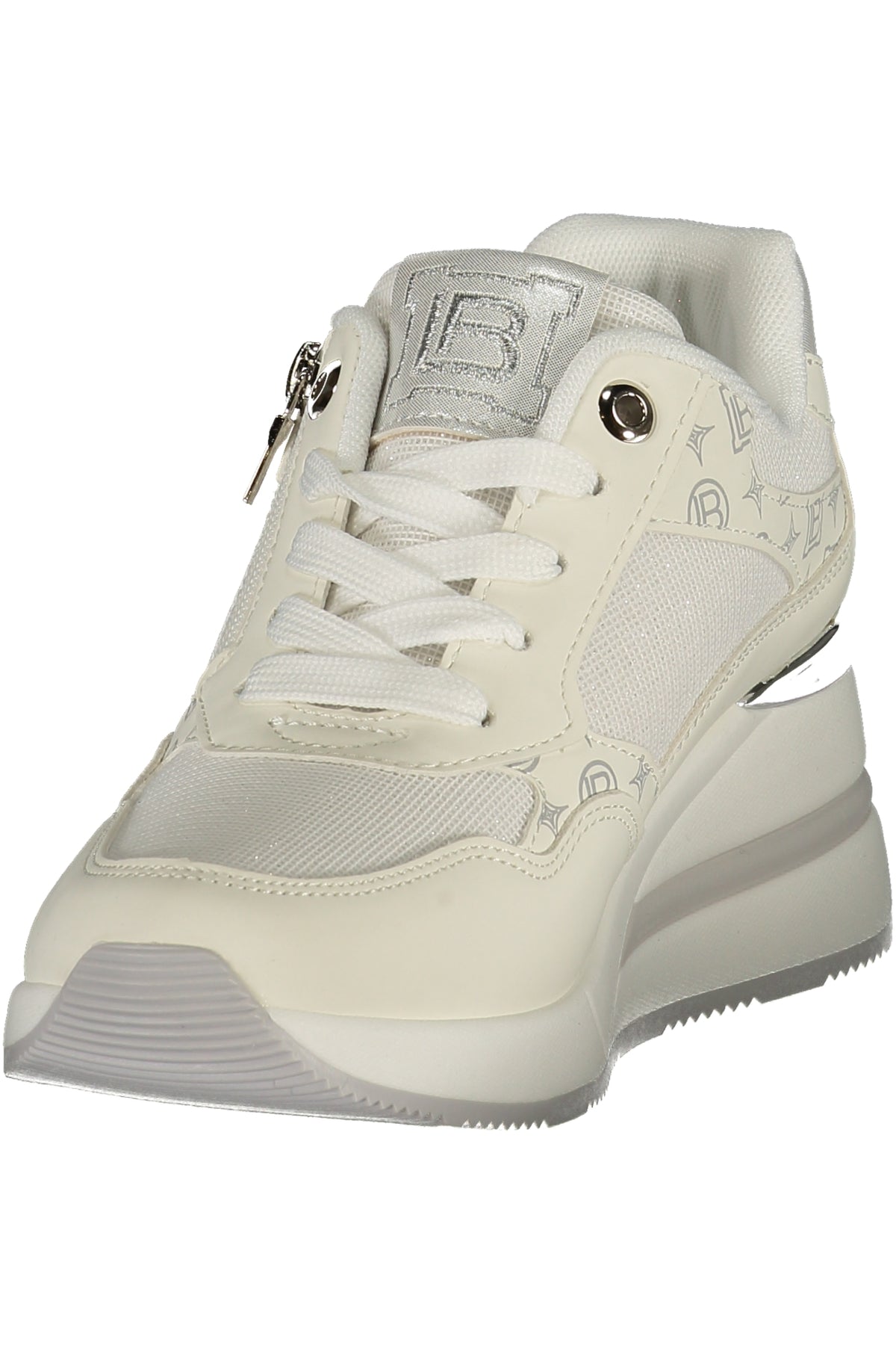 LAURA BIAGIOTTI WOMEN'S WHITE SPORTS SHOES