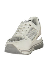 LAURA BIAGIOTTI WOMEN'S WHITE SPORTS SHOES