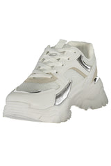 LAURA BIAGIOTTI WOMEN'S WHITE SPORTS SHOES
