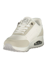 LAURA BIAGIOTTI WOMEN'S WHITE SPORTS SHOES