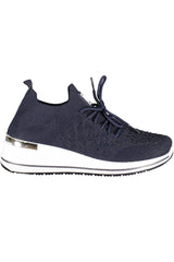 LAURA BIAGIOTTI WOMEN'S BLUE SPORTS SHOES