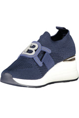 LAURA BIAGIOTTI WOMEN'S BLUE SPORTS SHOES