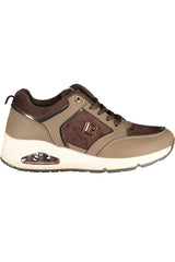 LAURA BIAGIOTTI WOMEN'S BROWN SPORTS SHOES