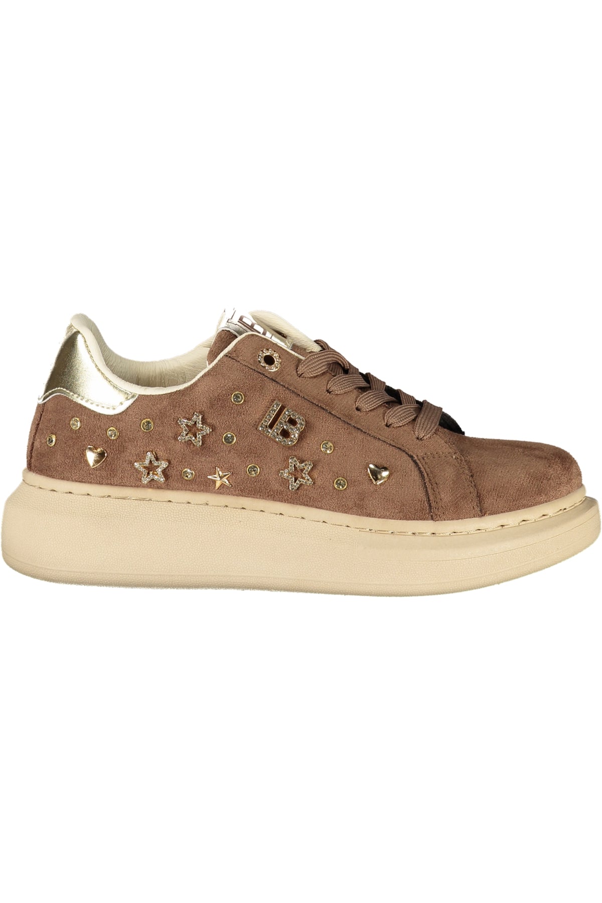 LAURA BIAGIOTTI WOMEN'S BROWN SPORTS SHOES