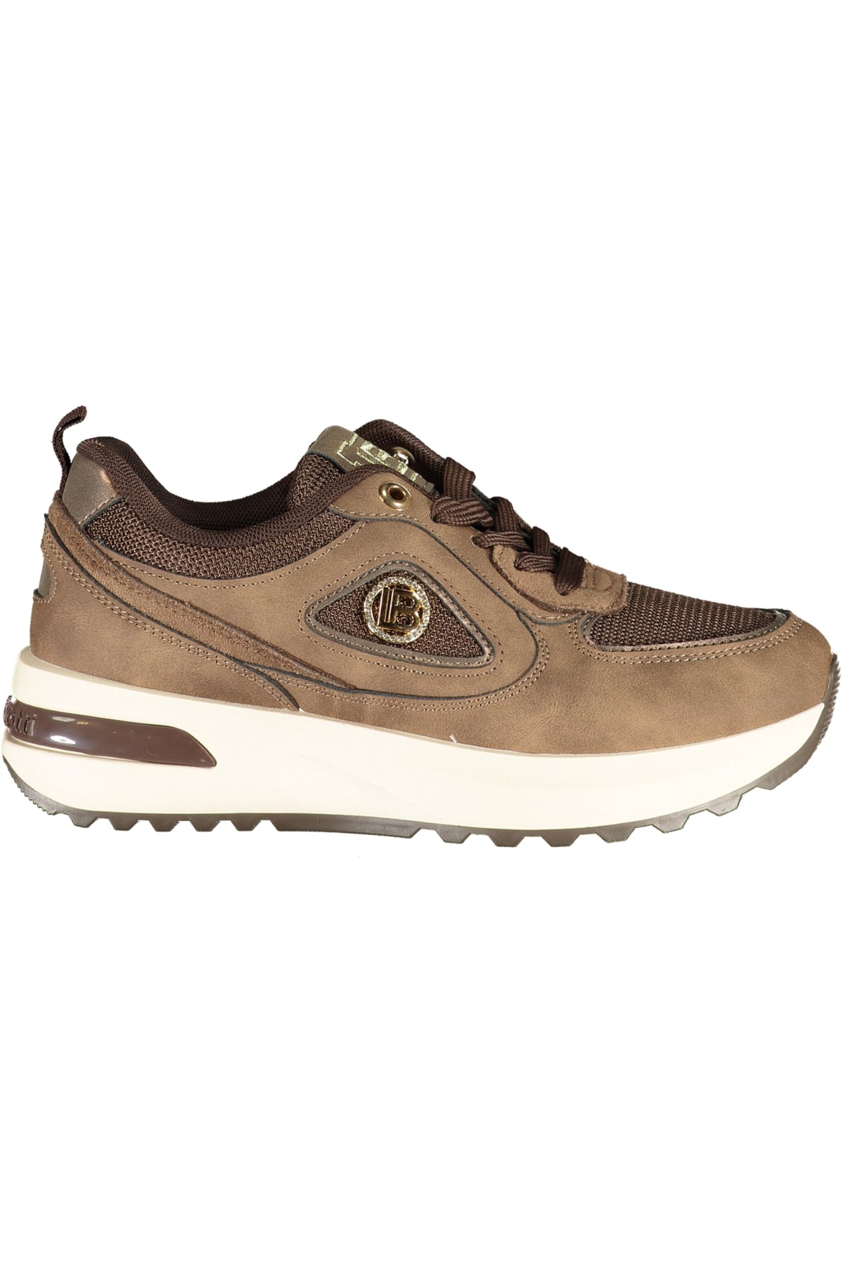 LAURA BIAGIOTTI WOMEN'S BROWN SPORTS SHOES