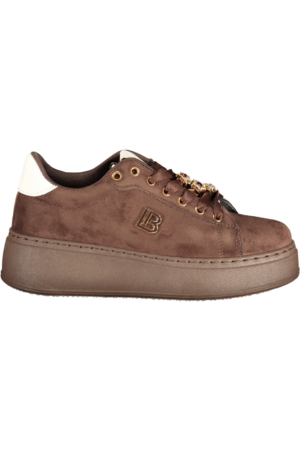 LAURA BIAGIOTTI WOMEN'S BROWN SPORTS SHOES