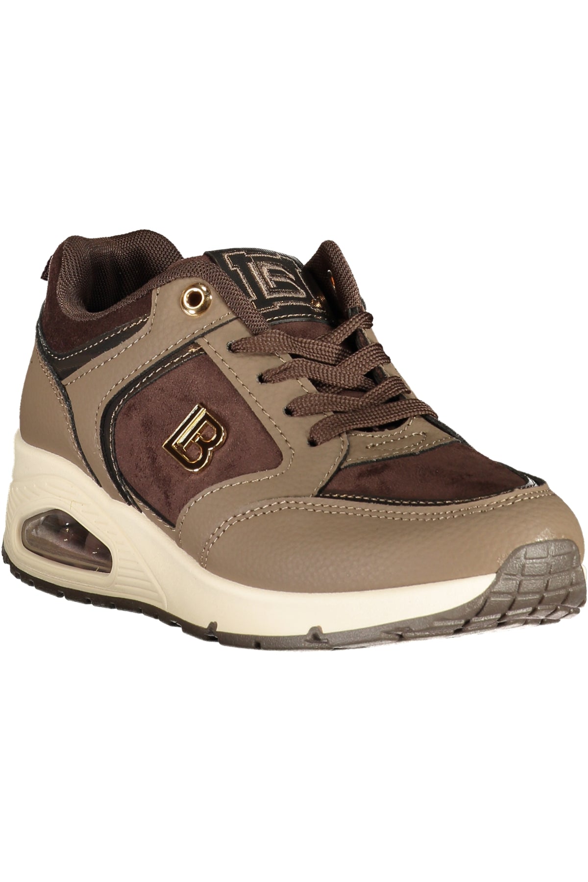 LAURA BIAGIOTTI WOMEN'S BROWN SPORTS SHOES