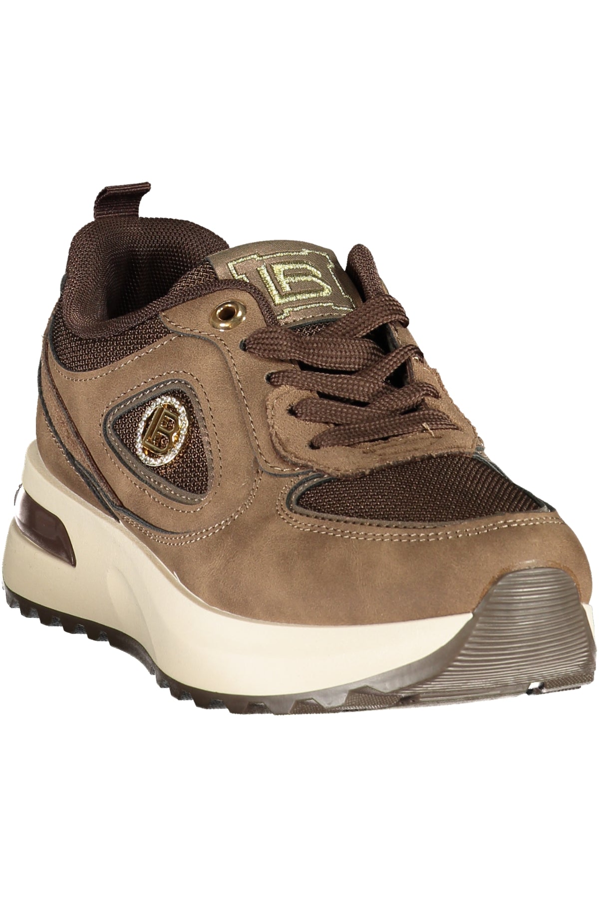 LAURA BIAGIOTTI WOMEN'S BROWN SPORTS SHOES