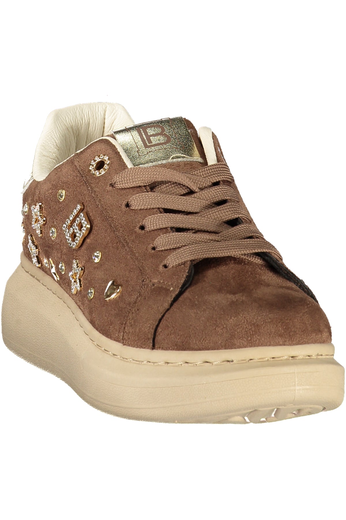 LAURA BIAGIOTTI WOMEN'S BROWN SPORTS SHOES