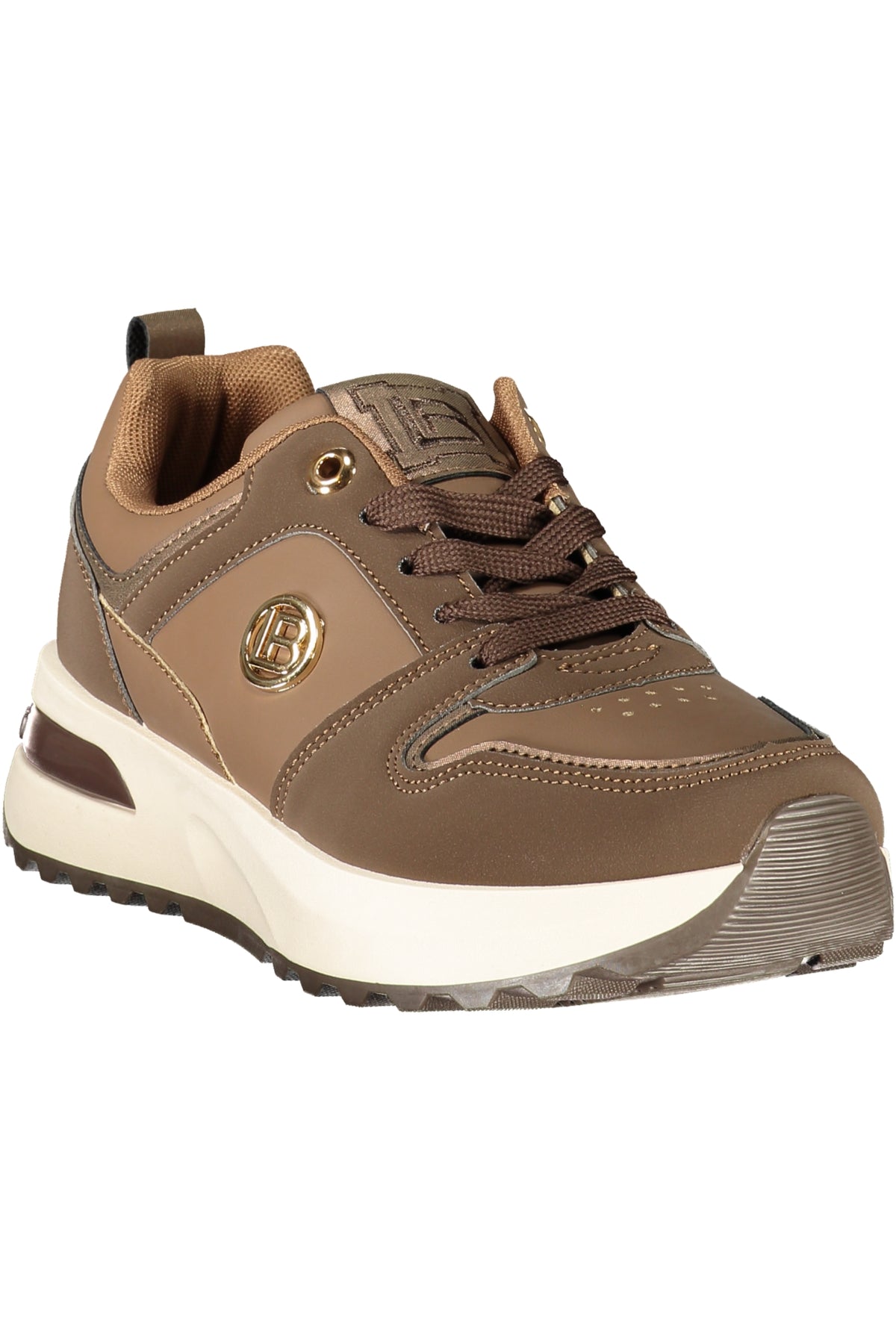 LAURA BIAGIOTTI WOMEN'S BROWN SPORTS SHOES