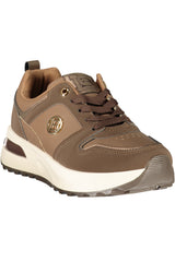 LAURA BIAGIOTTI WOMEN'S BROWN SPORTS SHOES