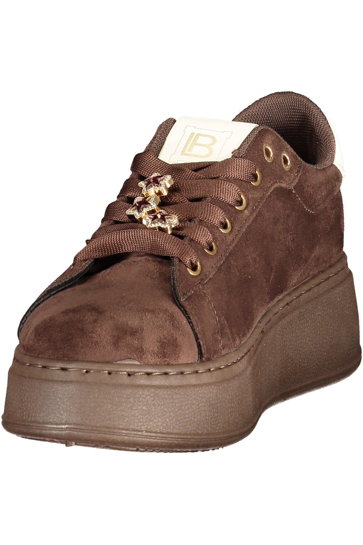 LAURA BIAGIOTTI WOMEN'S BROWN SPORTS SHOES