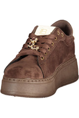 LAURA BIAGIOTTI WOMEN'S BROWN SPORTS SHOES