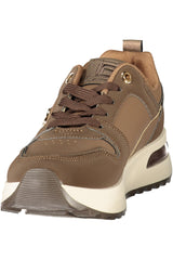 LAURA BIAGIOTTI WOMEN'S BROWN SPORTS SHOES