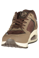 LAURA BIAGIOTTI WOMEN'S BROWN SPORTS SHOES