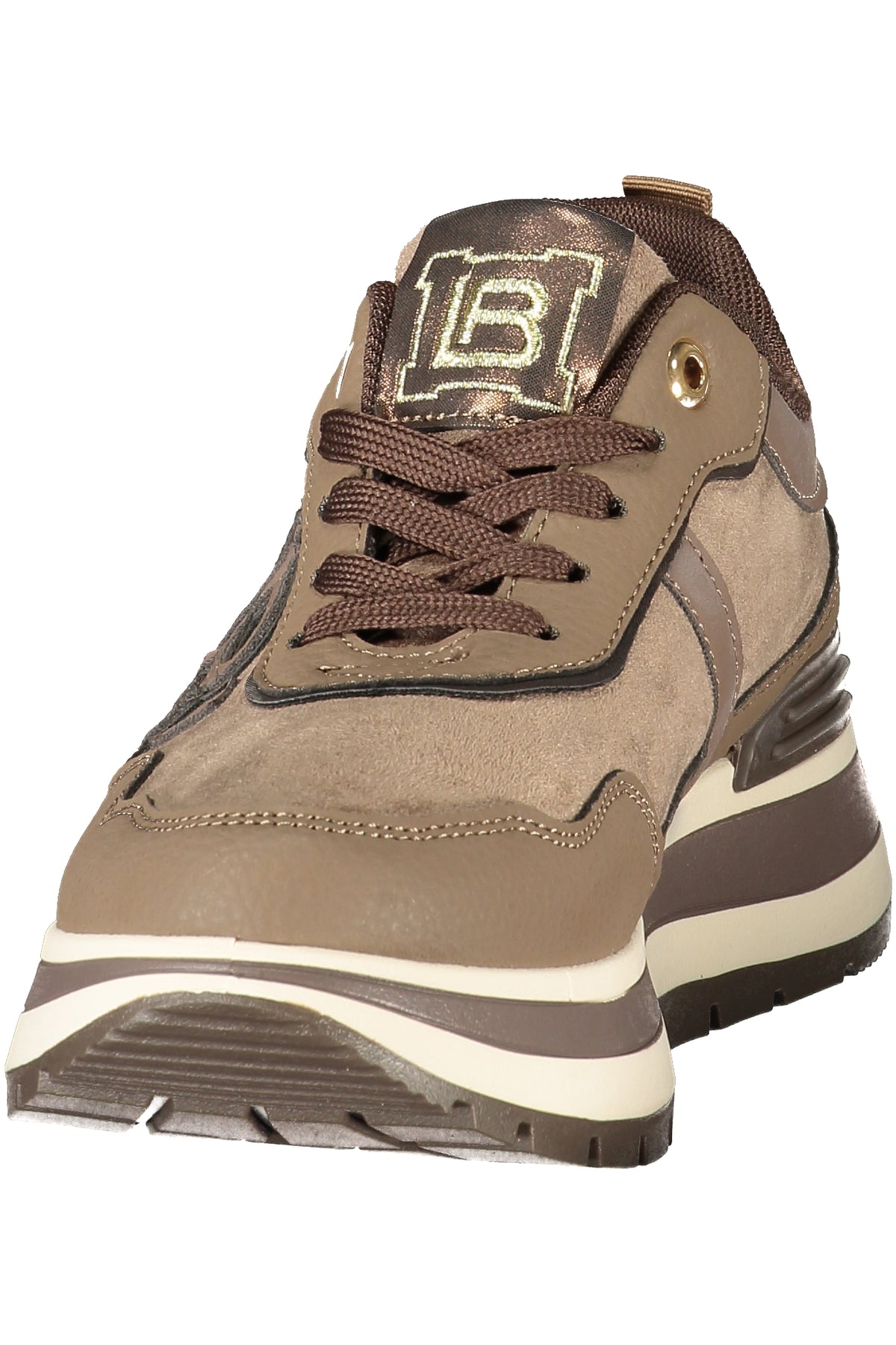 LAURA BIAGIOTTI WOMEN'S BROWN SPORTS SHOES