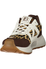 LAURA BIAGIOTTI WOMEN'S BROWN SPORTS SHOES