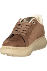LAURA BIAGIOTTI WOMEN'S BROWN SPORTS SHOES