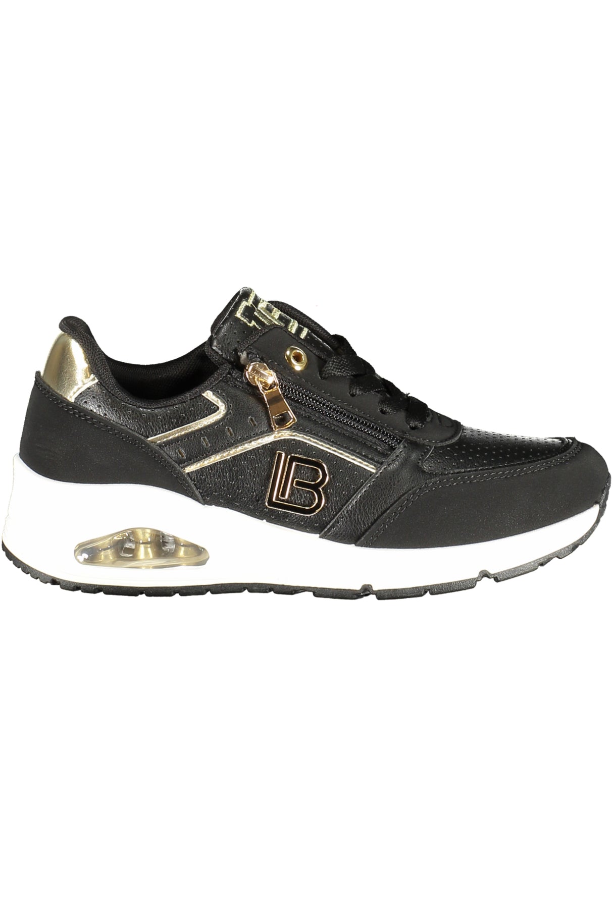 LAURA BIAGIOTTI WOMEN'S BLACK SPORTS SHOES