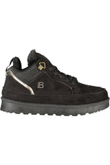 LAURA BIAGIOTTI WOMEN'S BLACK SPORTS SHOES