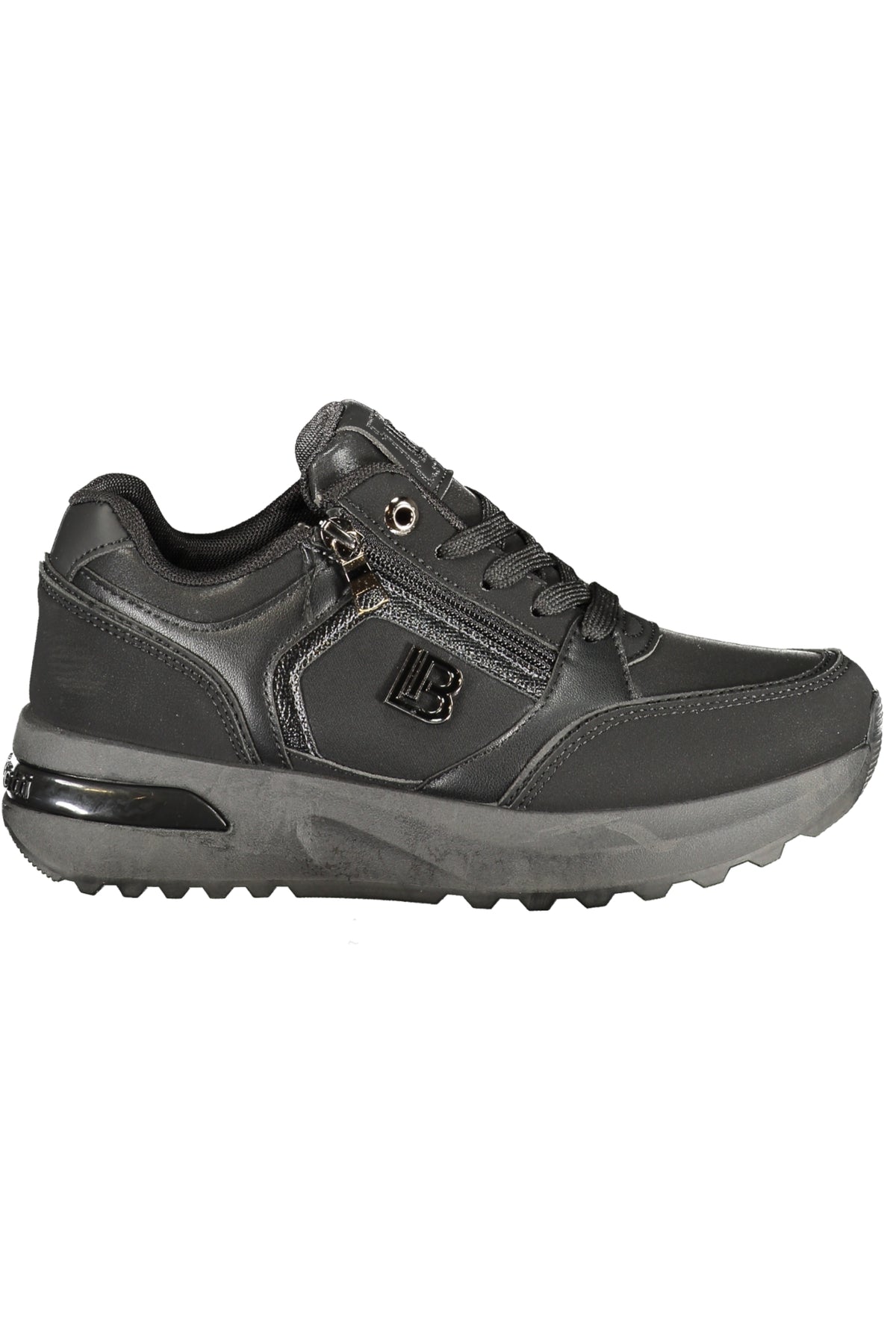 LAURA BIAGIOTTI WOMEN'S BLACK SPORTS SHOES