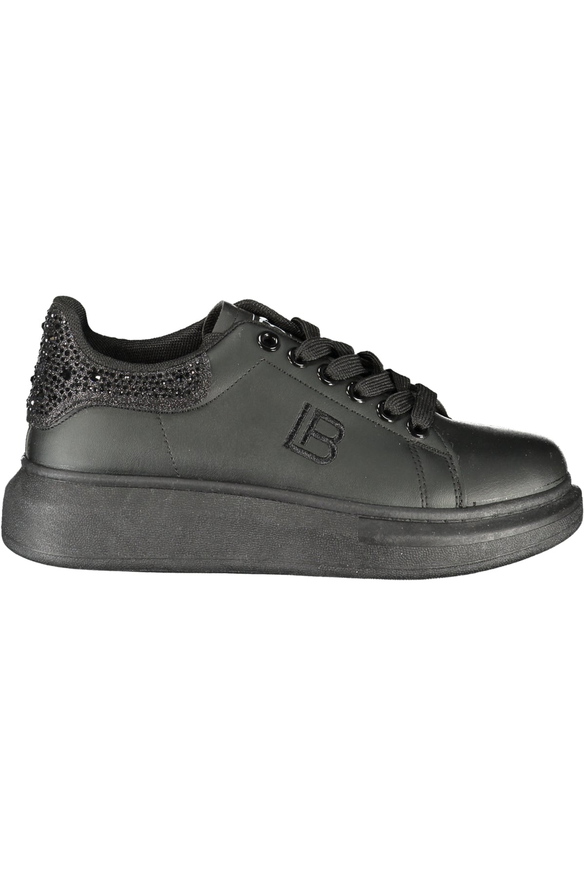 LAURA BIAGIOTTI WOMEN'S BLACK SPORTS SHOES