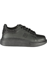 LAURA BIAGIOTTI WOMEN'S BLACK SPORTS SHOES