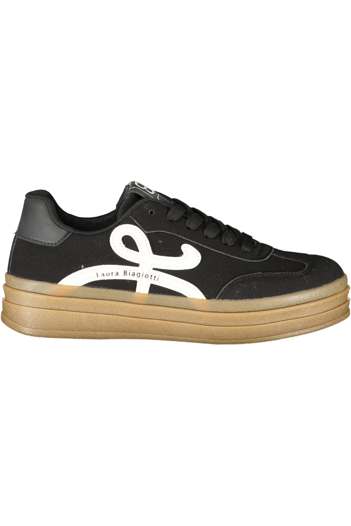 LAURA BIAGIOTTI WOMEN'S BLACK SPORTS SHOES