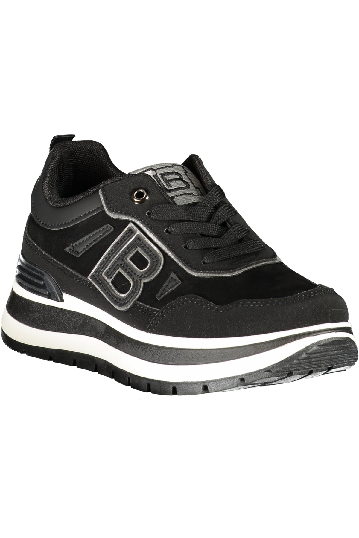 LAURA BIAGIOTTI WOMEN'S BLACK SPORTS SHOES