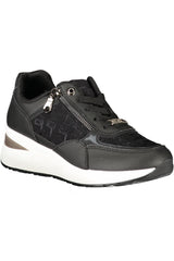 LAURA BIAGIOTTI WOMEN'S BLACK SPORTS SHOES