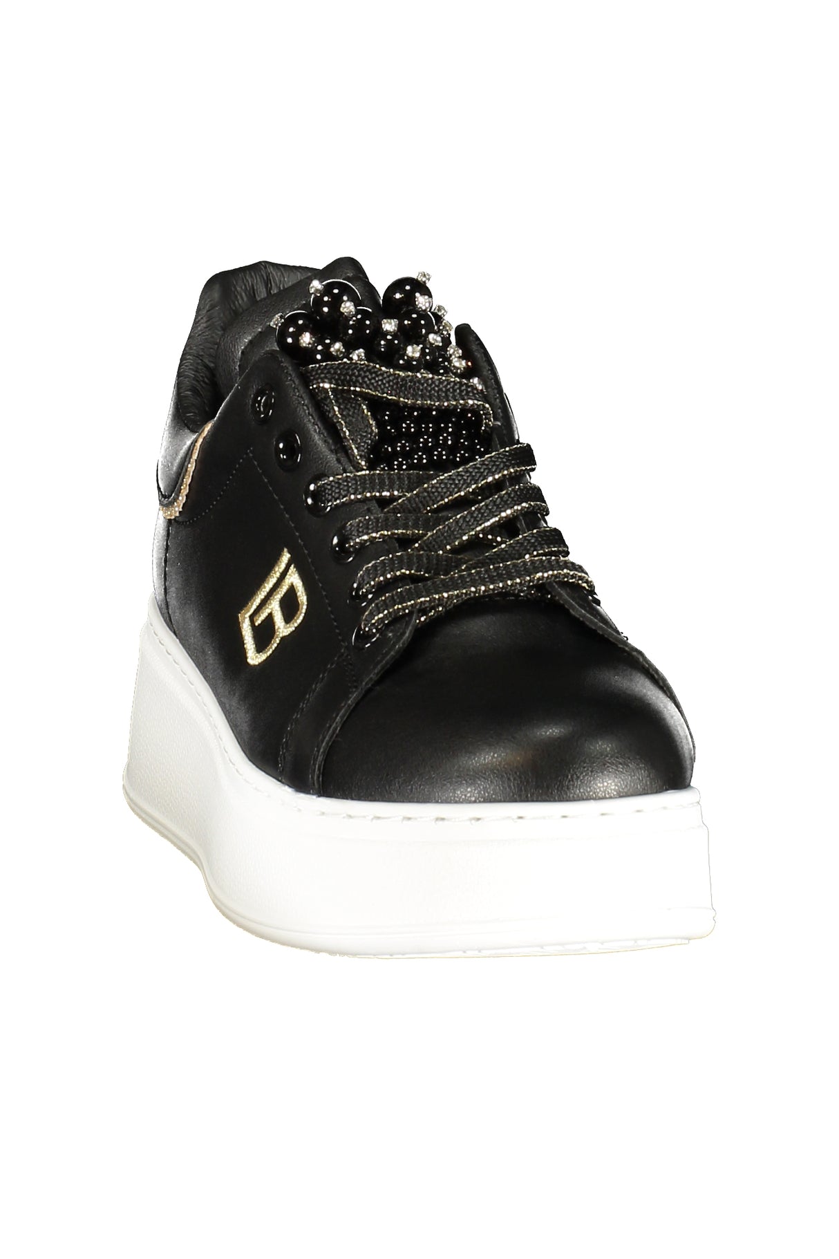 LAURA BIAGIOTTI WOMEN'S BLACK SPORTS SHOES