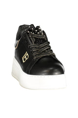LAURA BIAGIOTTI WOMEN'S BLACK SPORTS SHOES