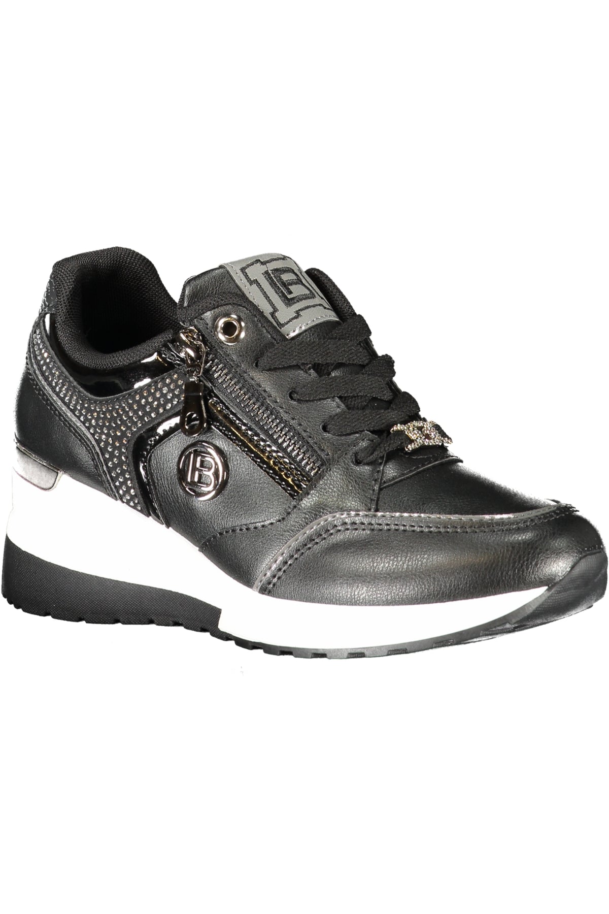 LAURA BIAGIOTTI WOMEN'S BLACK SPORTS SHOES