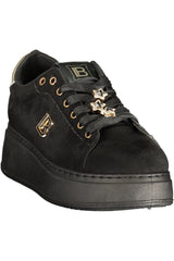 LAURA BIAGIOTTI WOMEN'S BLACK SPORTS SHOES